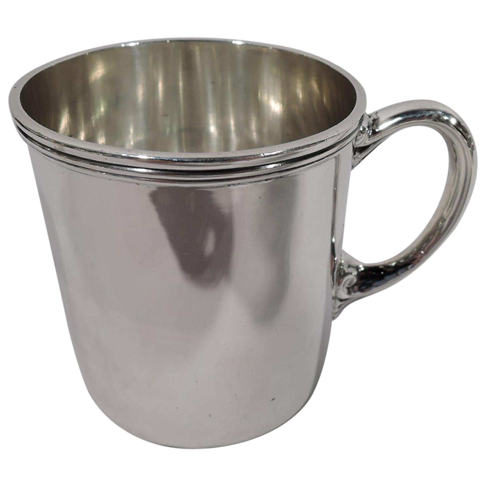 Antique American Classical Sterling Silver Baby Cup by Tiffany & Co.