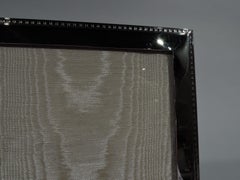 Antique American Classical Sterling Silver Picture Frame