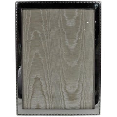 Antique American Classical Sterling Silver Picture Frame