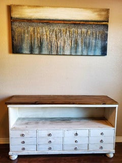 Antique American Country General Store Counter