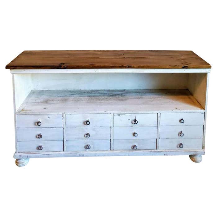 Antique American Country General Store Counter at 1stDibs