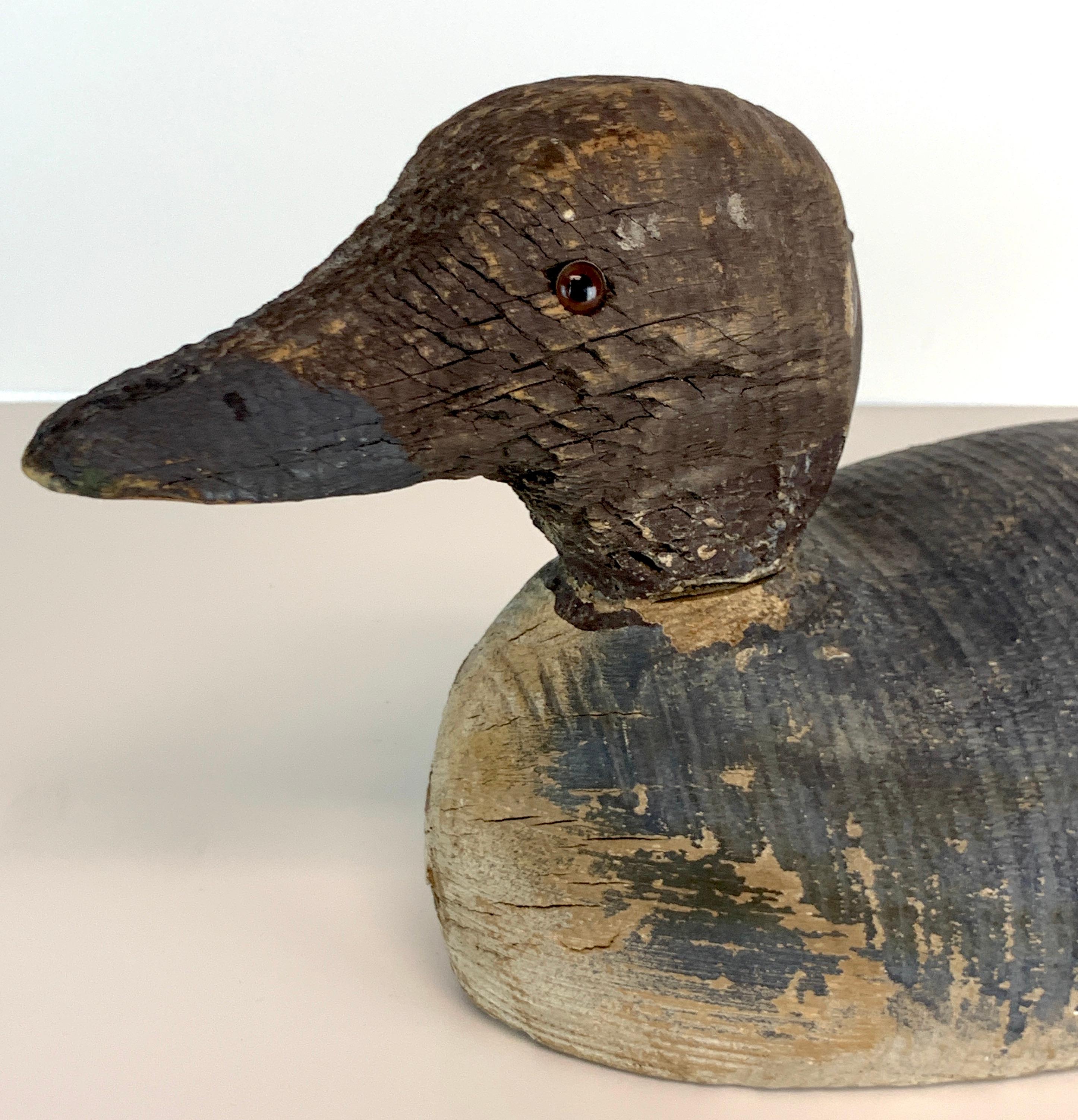 Folk Art Antique American Duck Decoy