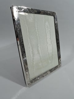 Antique American Edwardian Art Nouveau Sterling Silver Picture Frame