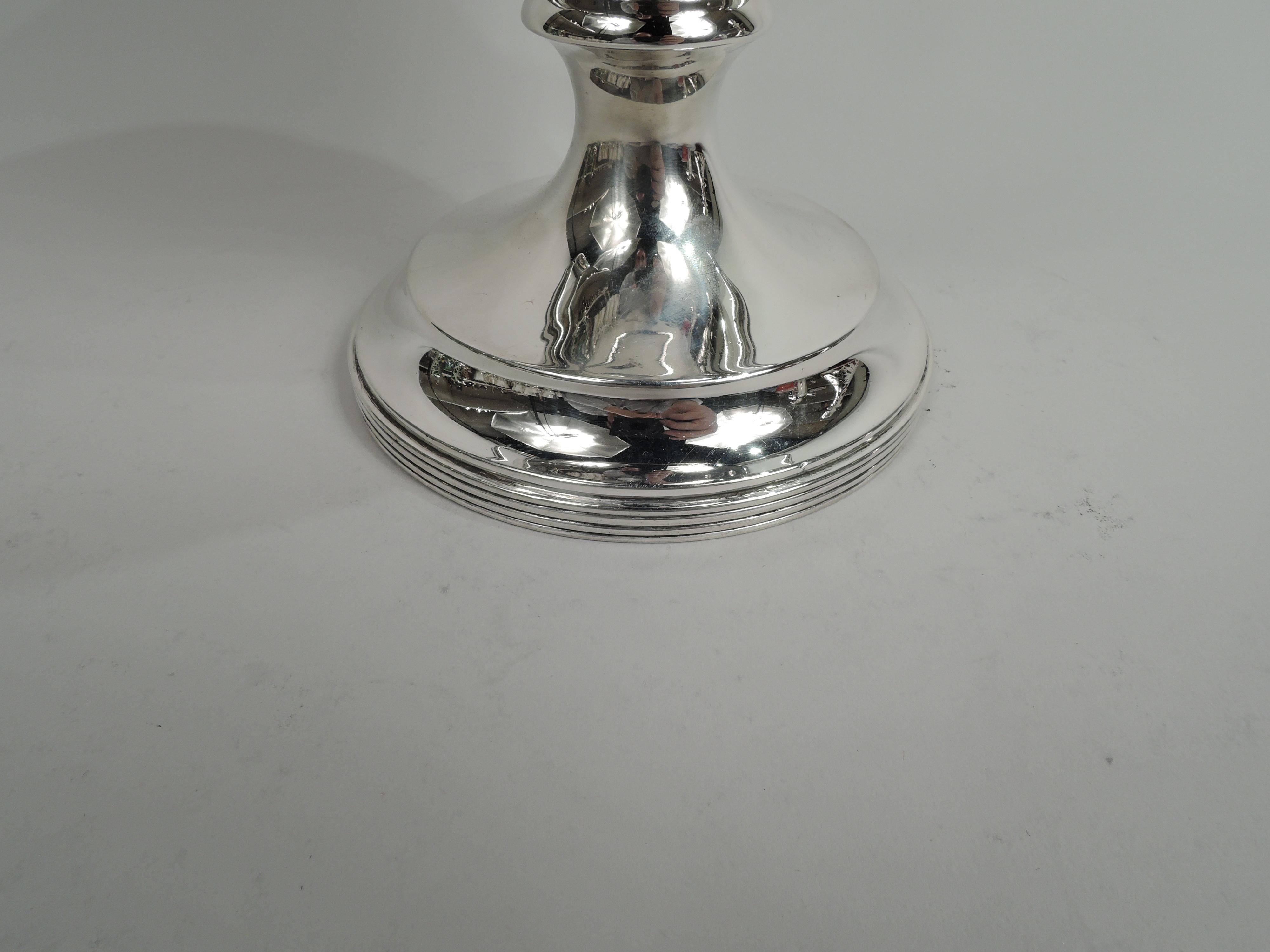 Neoclassical Revival Antique American Edwardian Classical Amphora Trophy Cup