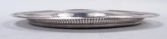 Antiquité américaine Edwardian Classique Pierce Sterling Silver Tray