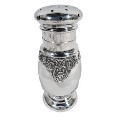 Antique American Edwardian Classical Sterling Silver Sugar Shaker