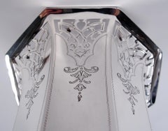 Antique American Edwardian Classical Sterling Silver Vase