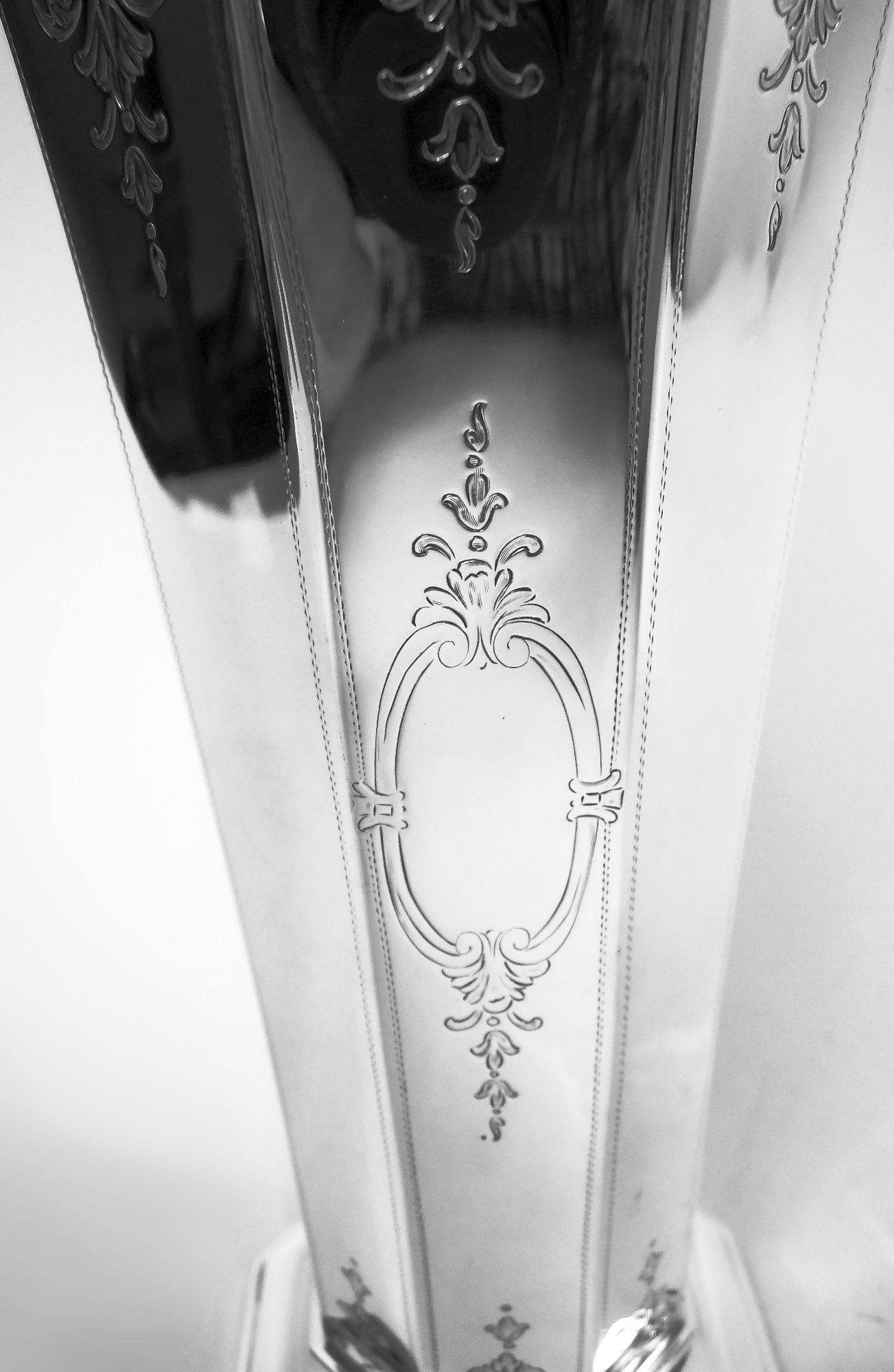 Edoardiano Antico vaso americano edoardiano classico in argento sterling in vendita