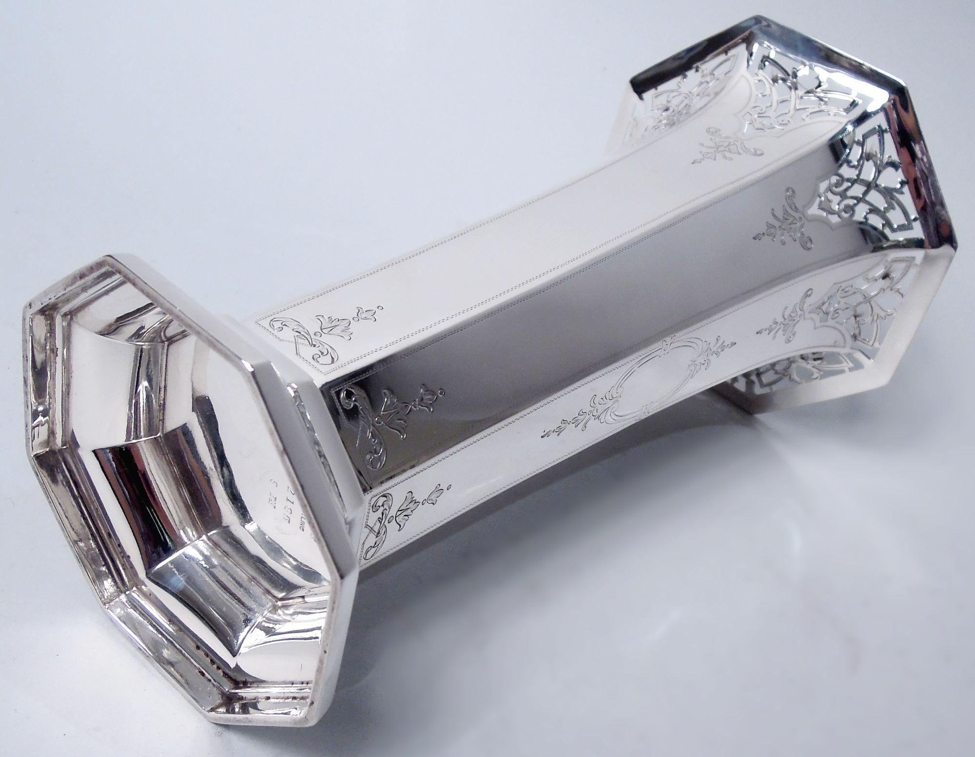 Argento 925 Antico vaso americano edoardiano classico in argento sterling in vendita