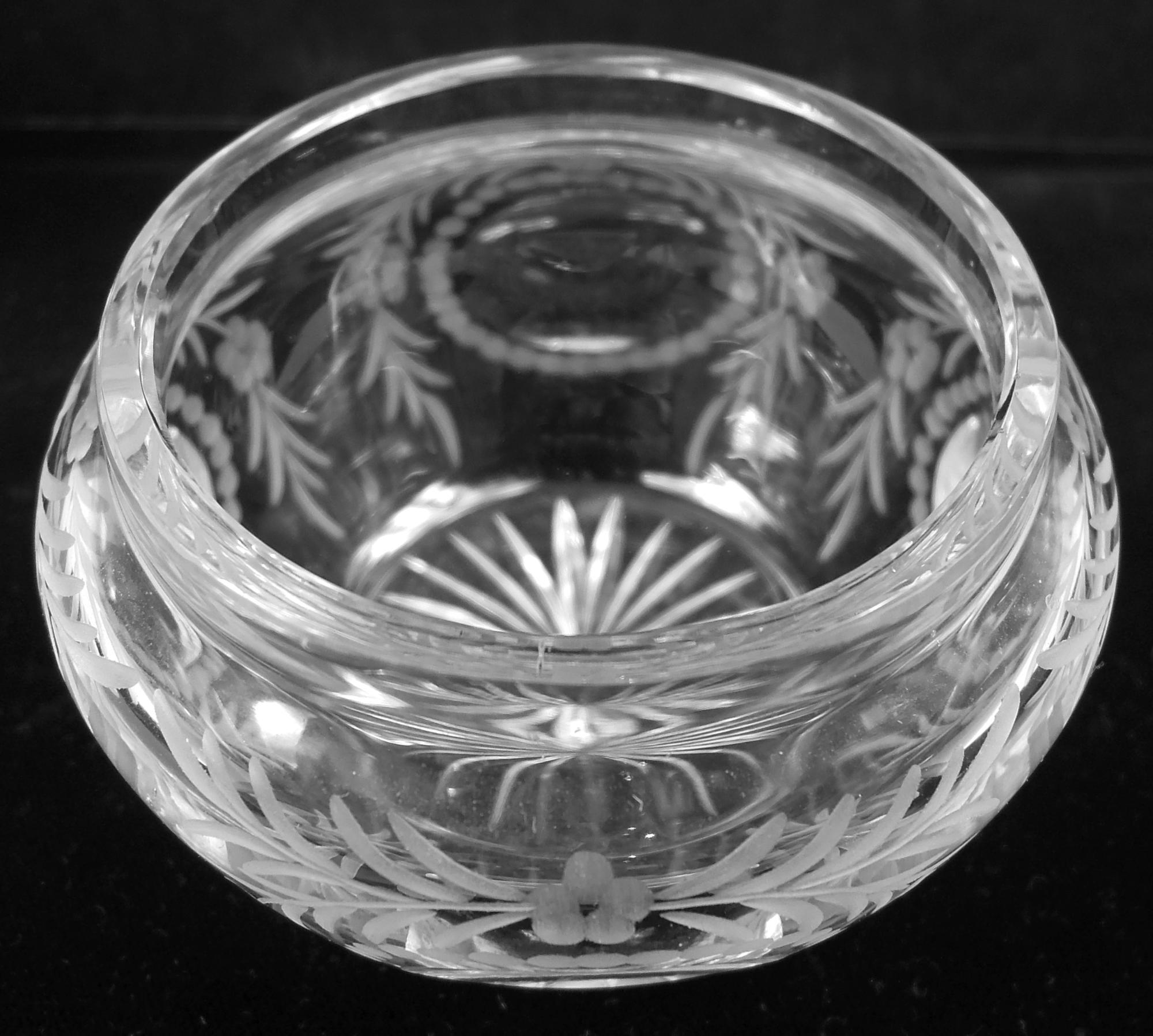 Antique American Edwardian Nursery Rhyme Vanity Jar In condizioni buone in vendita a New York, NY