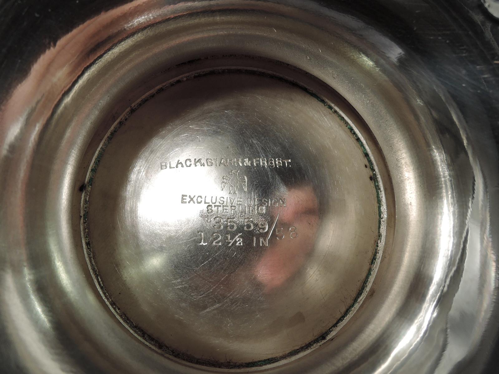 Antique American Edwardian Regency Sterling Silver Centerpiece Bowl 2