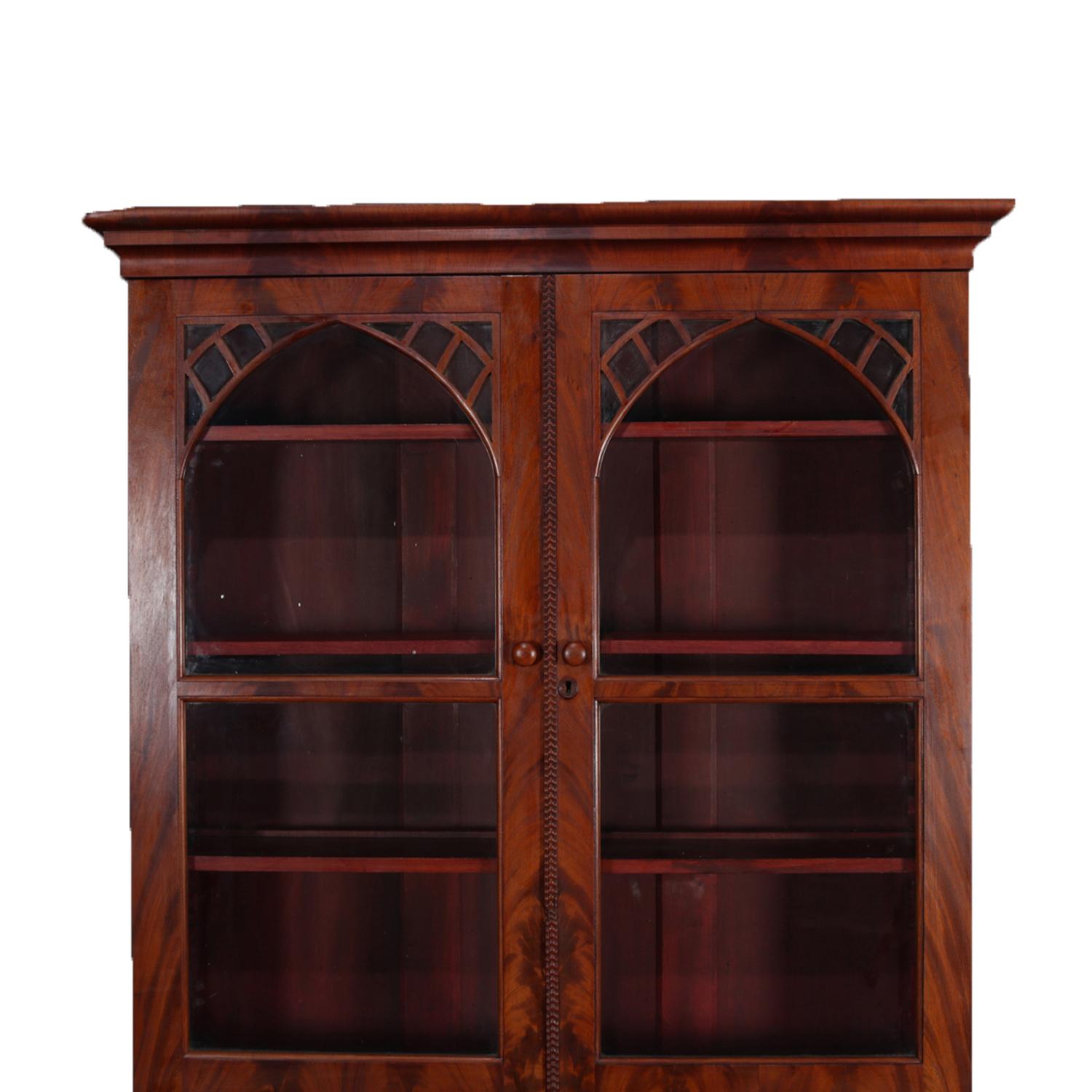 secretary with bookcase