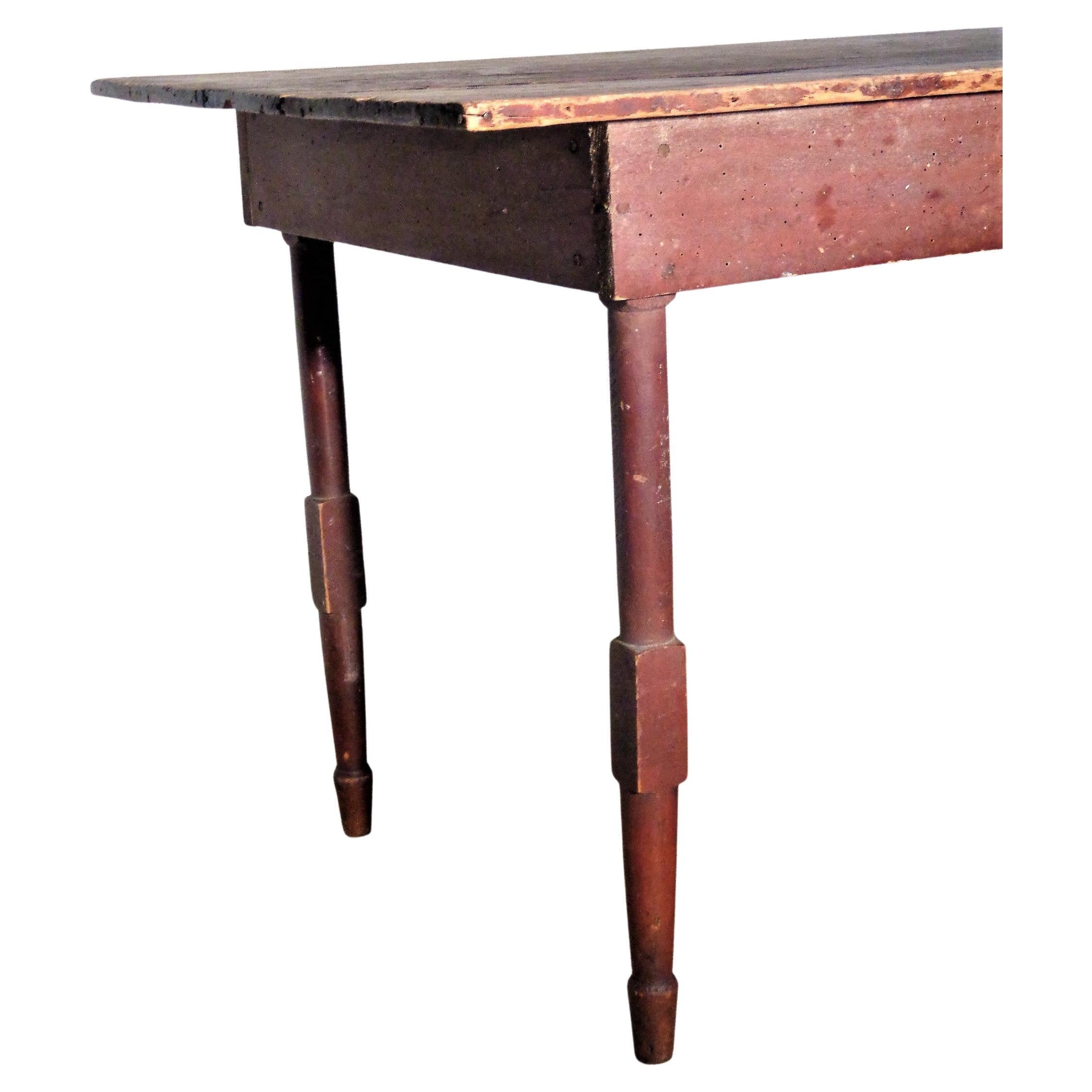 Antique American Farm Table, circa 1850-1860 For Sale 7