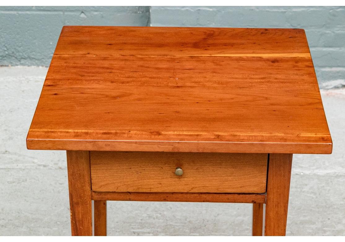 19th Century Antique American Federal Cherry Stand For Sale