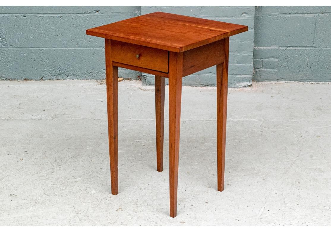 Antique American Federal Cherry Stand For Sale 1