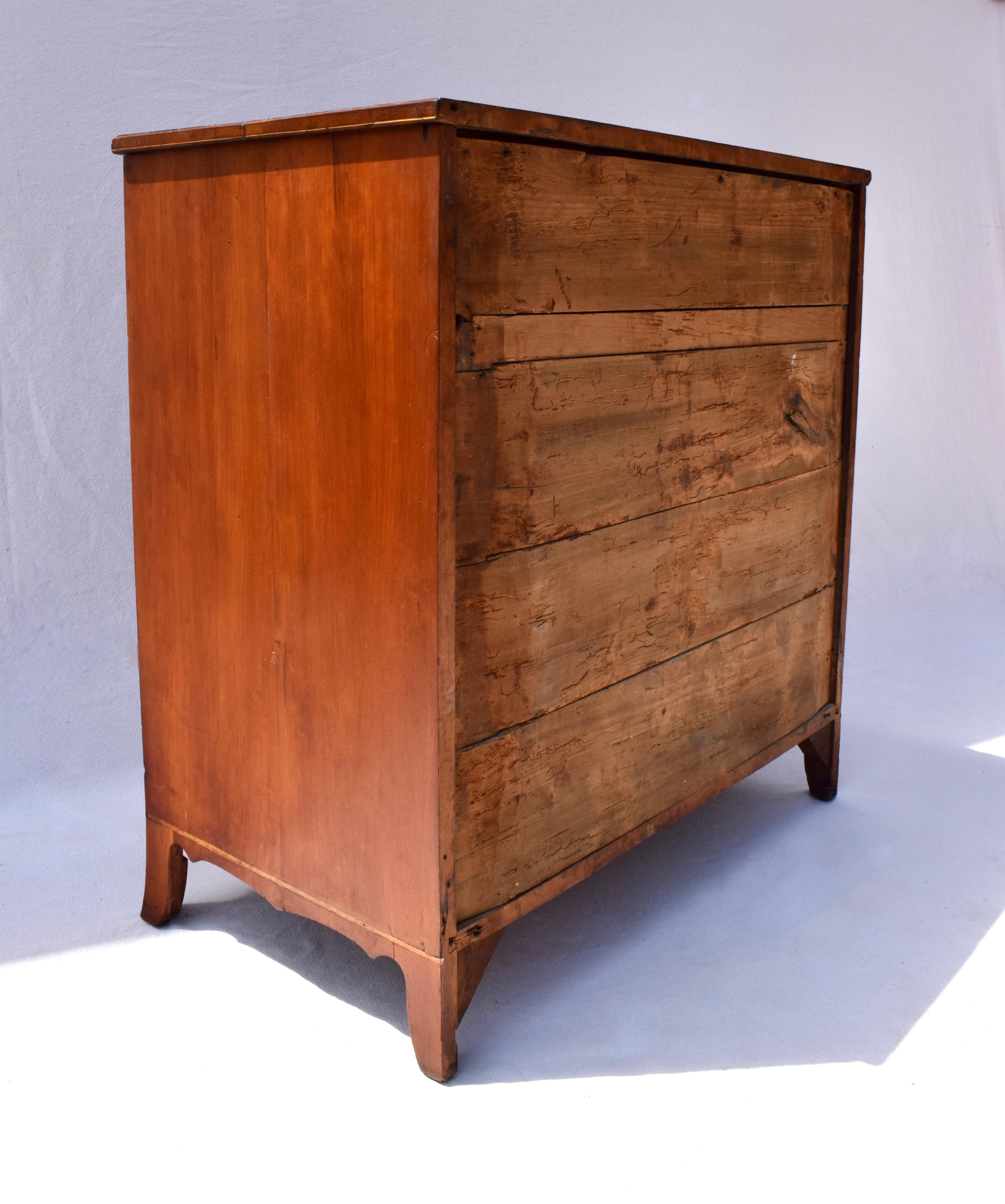 Antique American Federal Highboy Chest of Drawers Early 19th C. 3