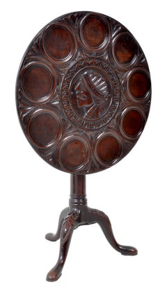 Antique American Federal Mahogany Tilt-Top Supper Table, circa 1790
