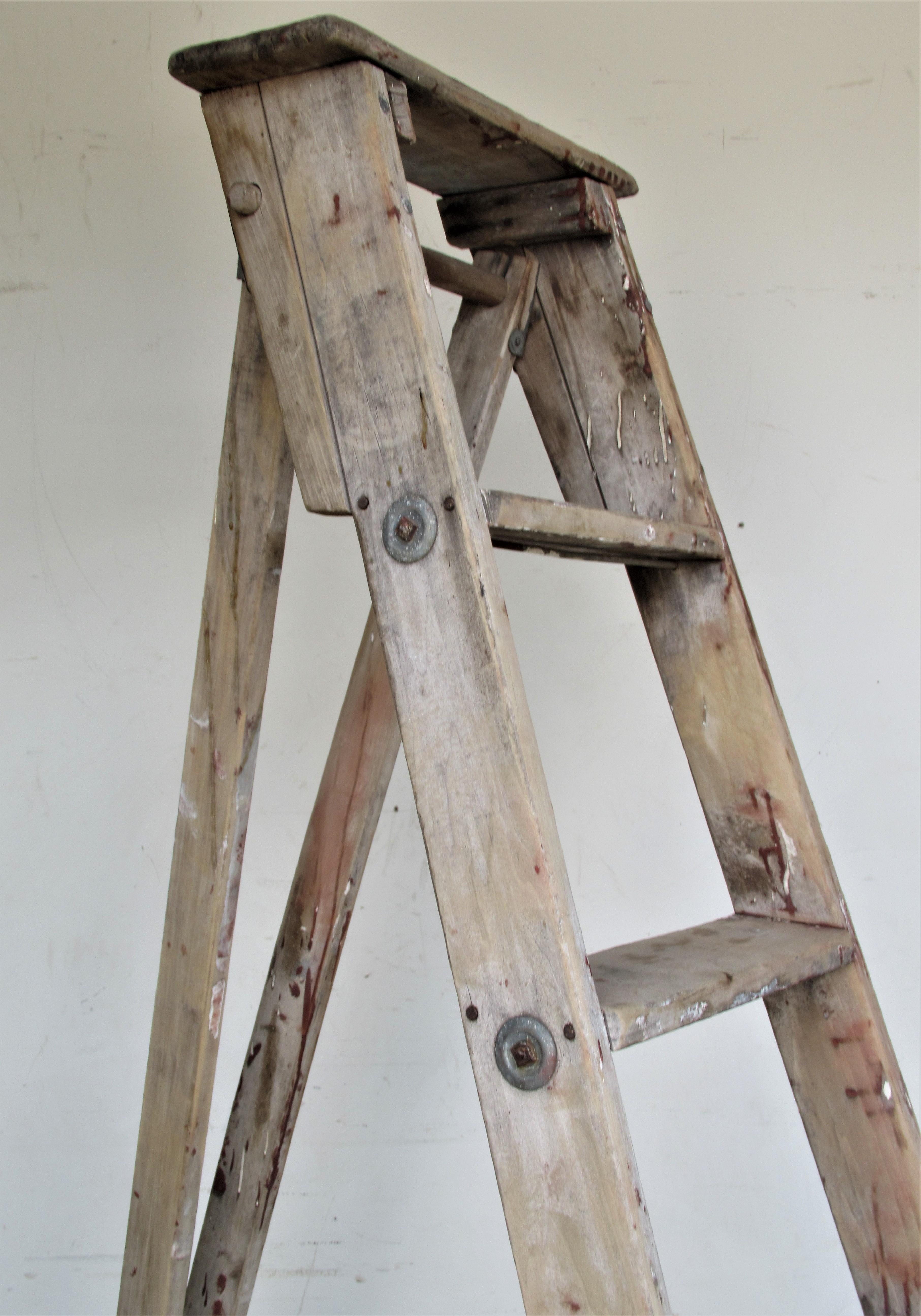 old wooden orchard ladders for sale