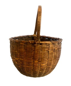 Cesto da raccolta americano d'epoca