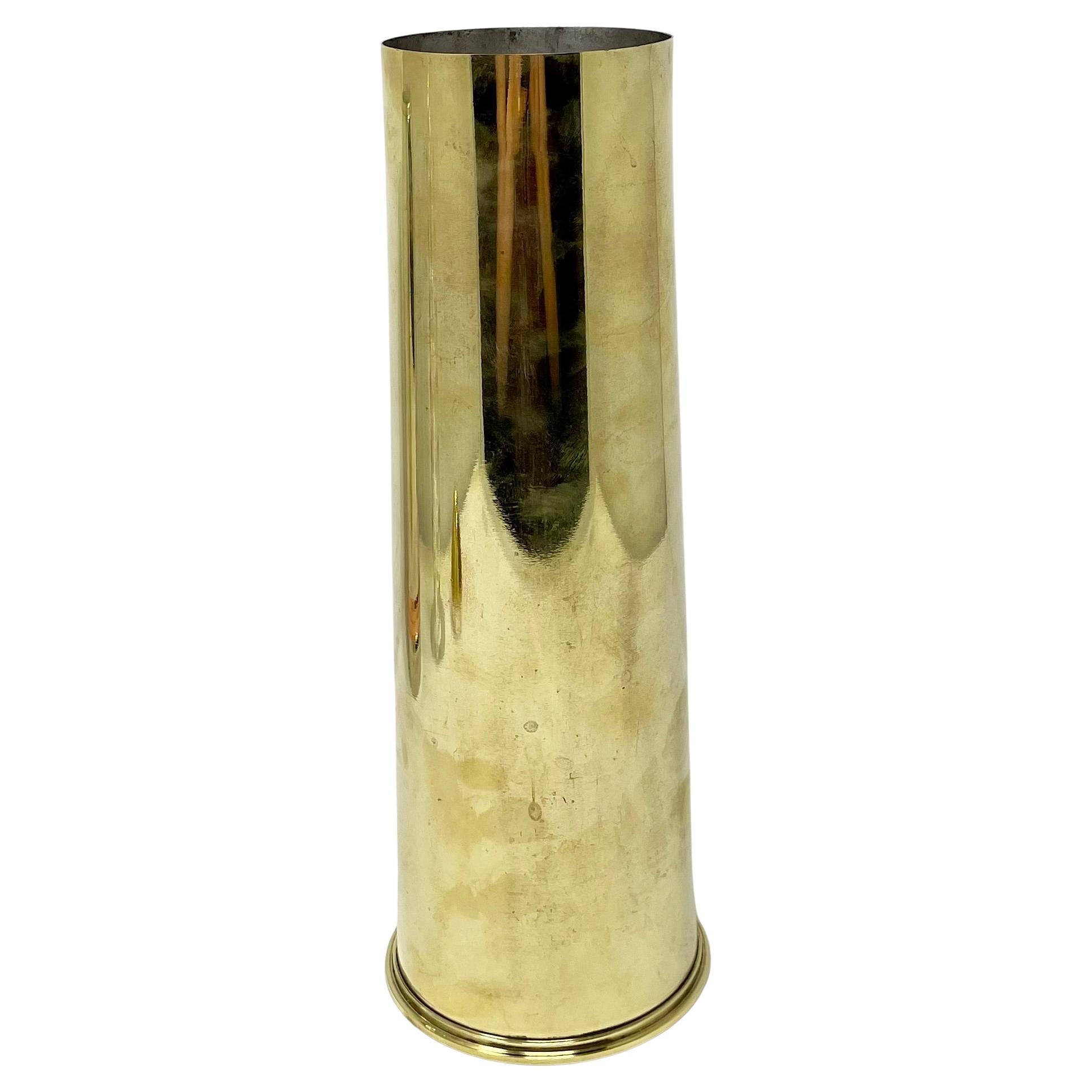 Antigua coctelera de proyectiles de artillería Gorham americana plateada, circa 1918 Estadounidense en venta
