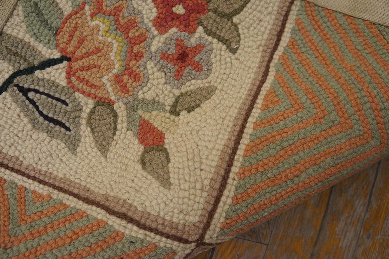 Ancien tapis américain à capuche 10'0