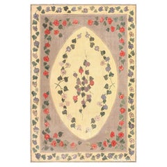 Antique American Hooked Rug, circa 1920's