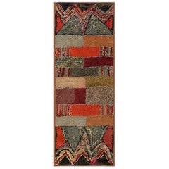 Vintage American Hooked Rug