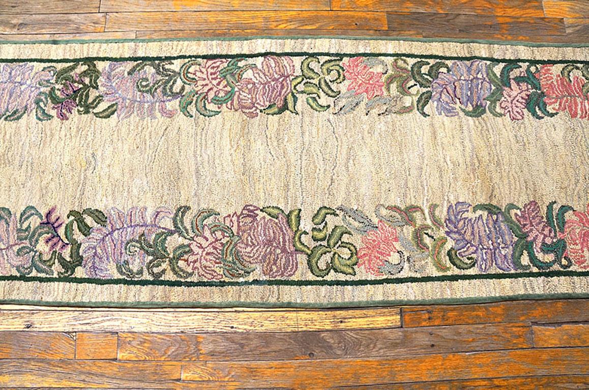 1930s American Hooked Rug ( 2'2