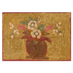 Antique American Hooked Rug