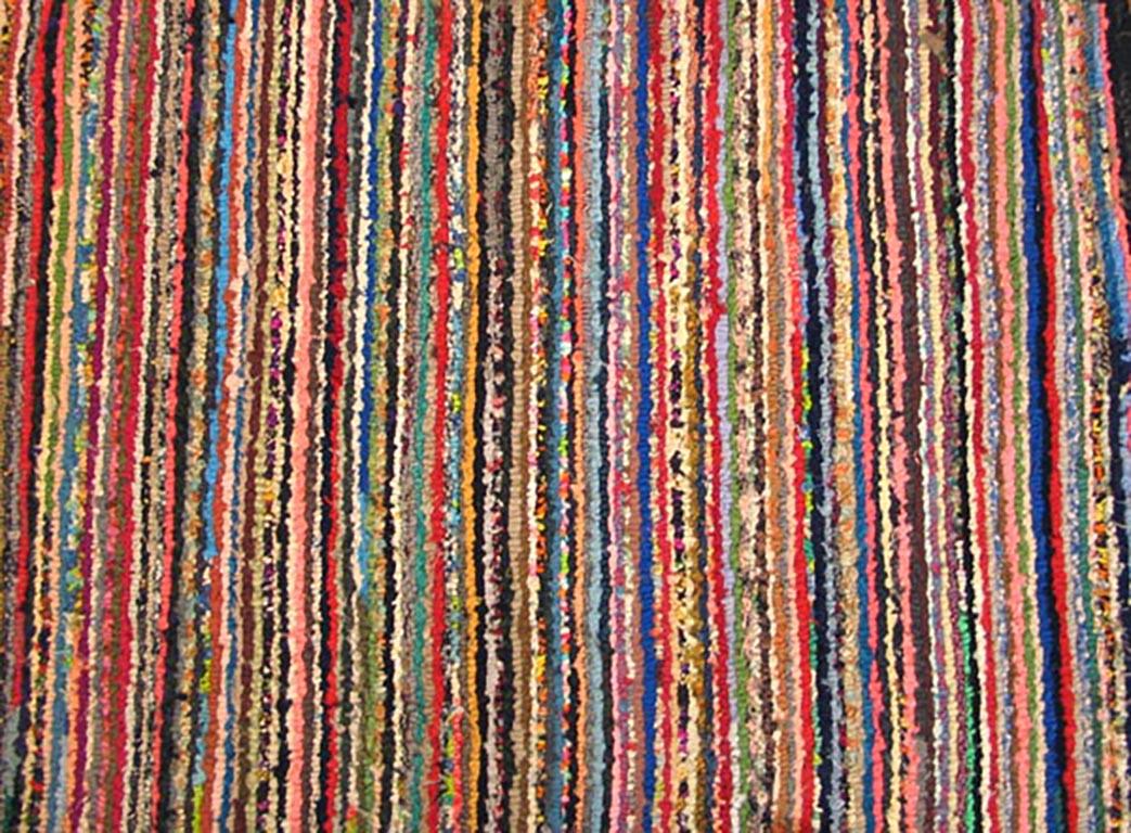 Pair of American hooked rug, size: 2'7