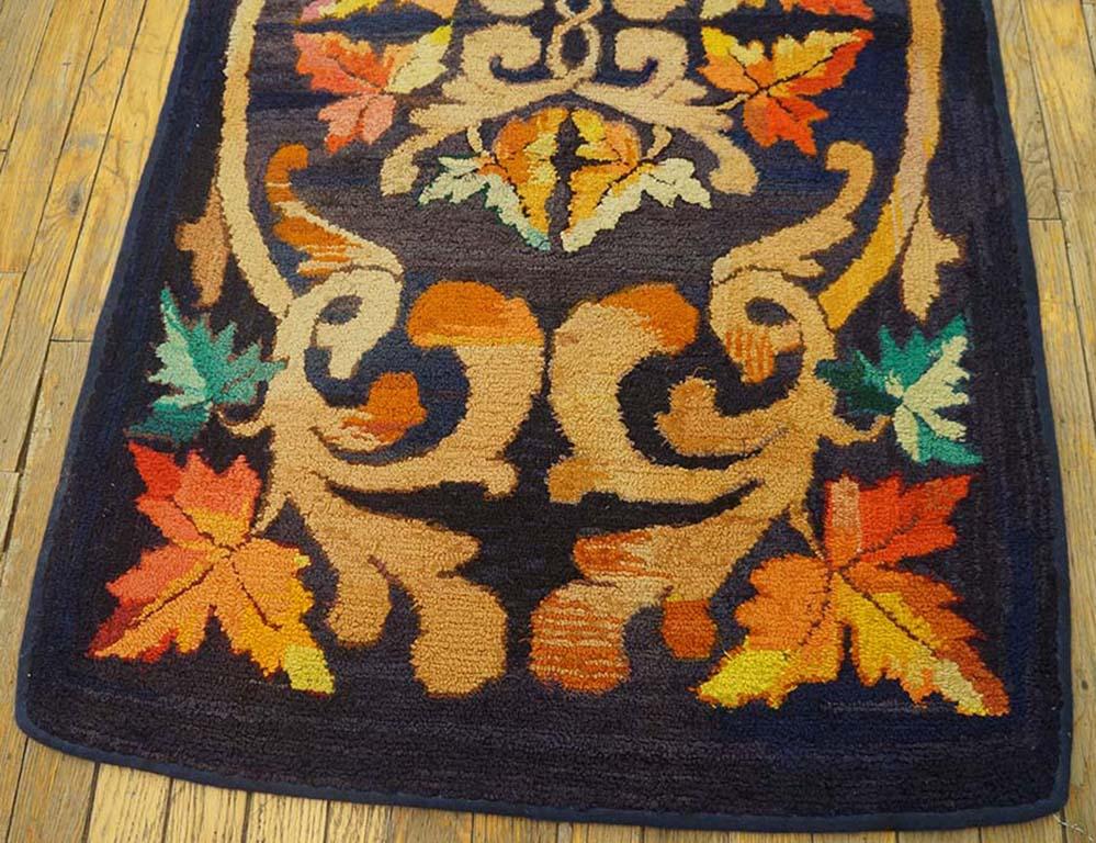 Antique American Hooked Rug In Good Condition For Sale In New York, NY