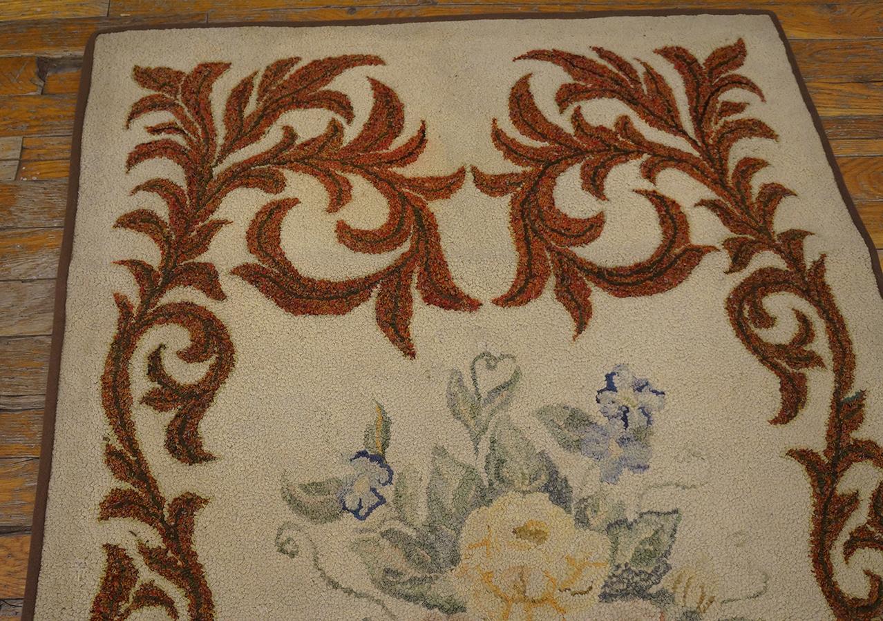 Tissu Tapis à capuche américain ancien en vente