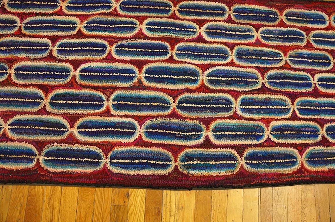 Antiker amerikanischer Kapuzenteppich mit Kapuze im Zustand „Gut“ im Angebot in New York, NY