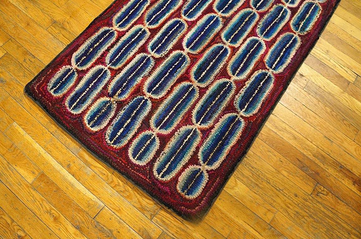 Antiker amerikanischer Kapuzenteppich mit Kapuze (Wolle) im Angebot