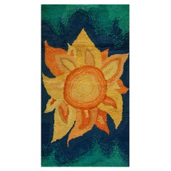 Tapis à capuche américain ancien, 3' 0'' x 5' 6''
