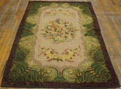 Antique American Hooked Rug