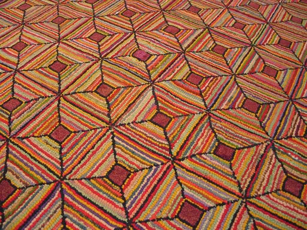 Début du 20ème siècle Tapis à capuche américain ancien en vente