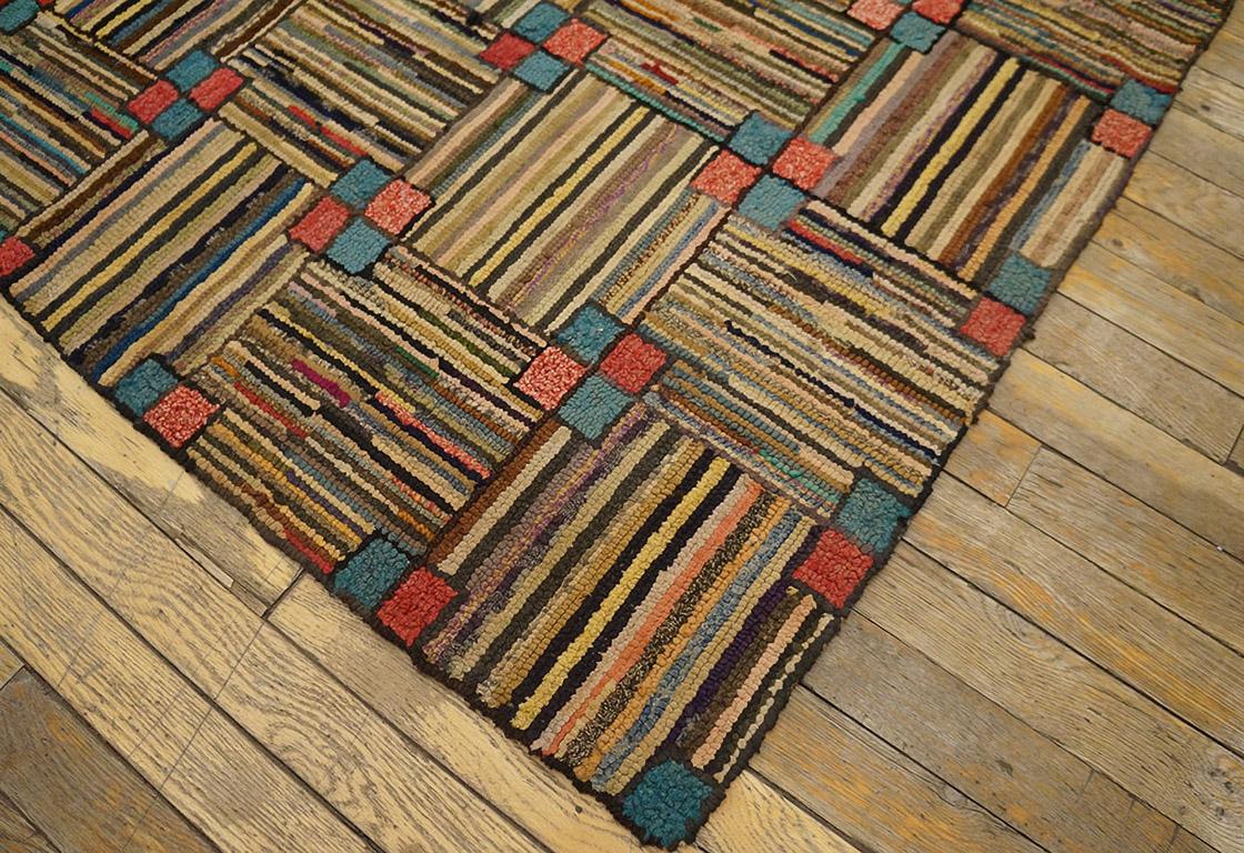 Américain Tapis à capuche américain du début du 20e siècle (5''10 x 9''8 - 178 x 295) en vente