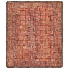Antique American Hooked Rug