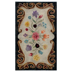 Antique American Hooked Rug