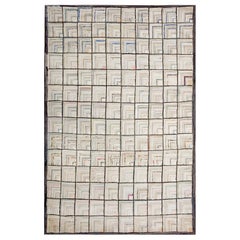 Antique American Hooked Rug 6' 0" x 9' 3" 
