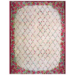 Antique American Hooked Rug