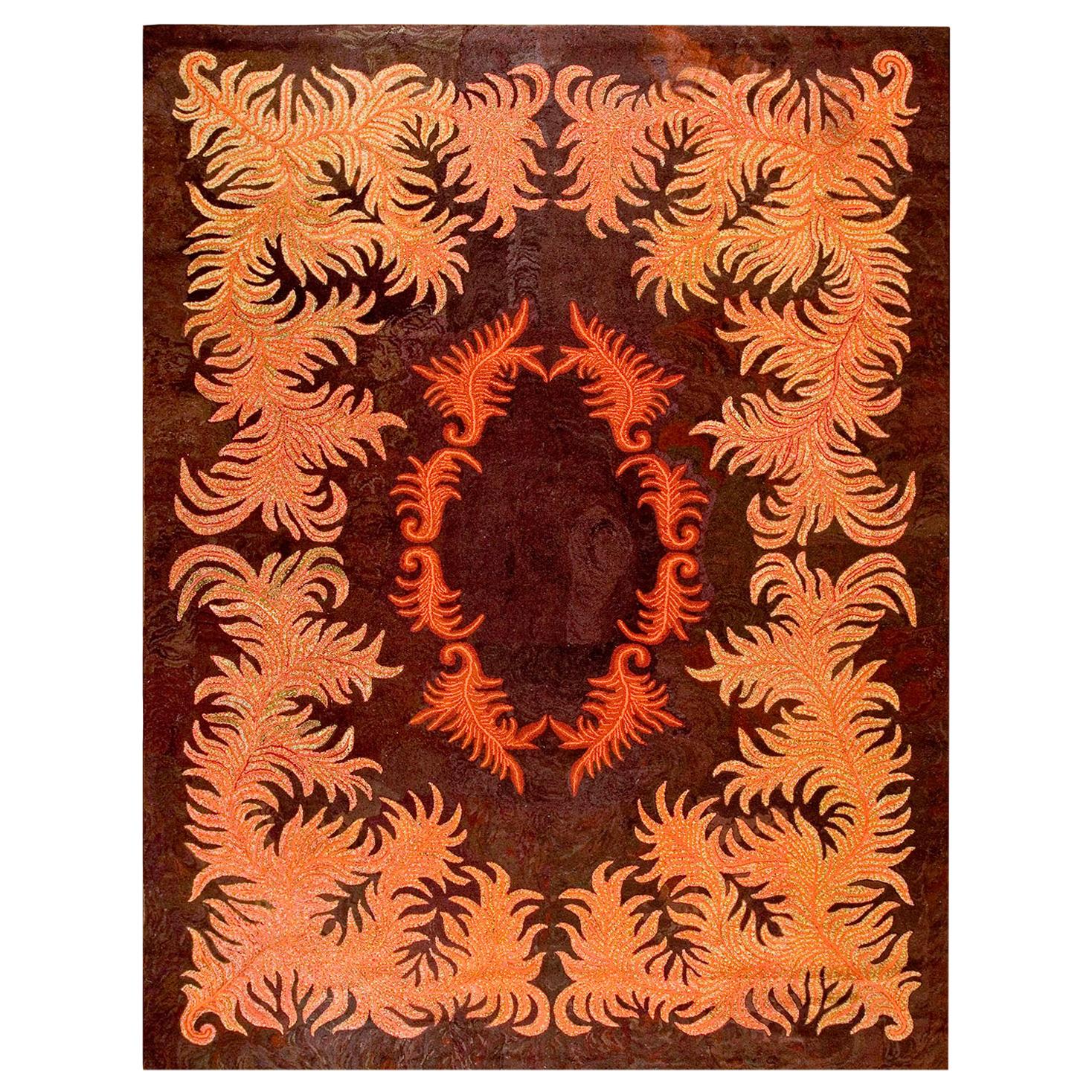 Antique American Hooked Rug