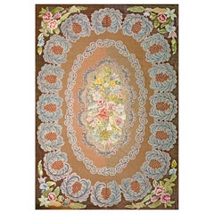 Antique American Hooked Rug