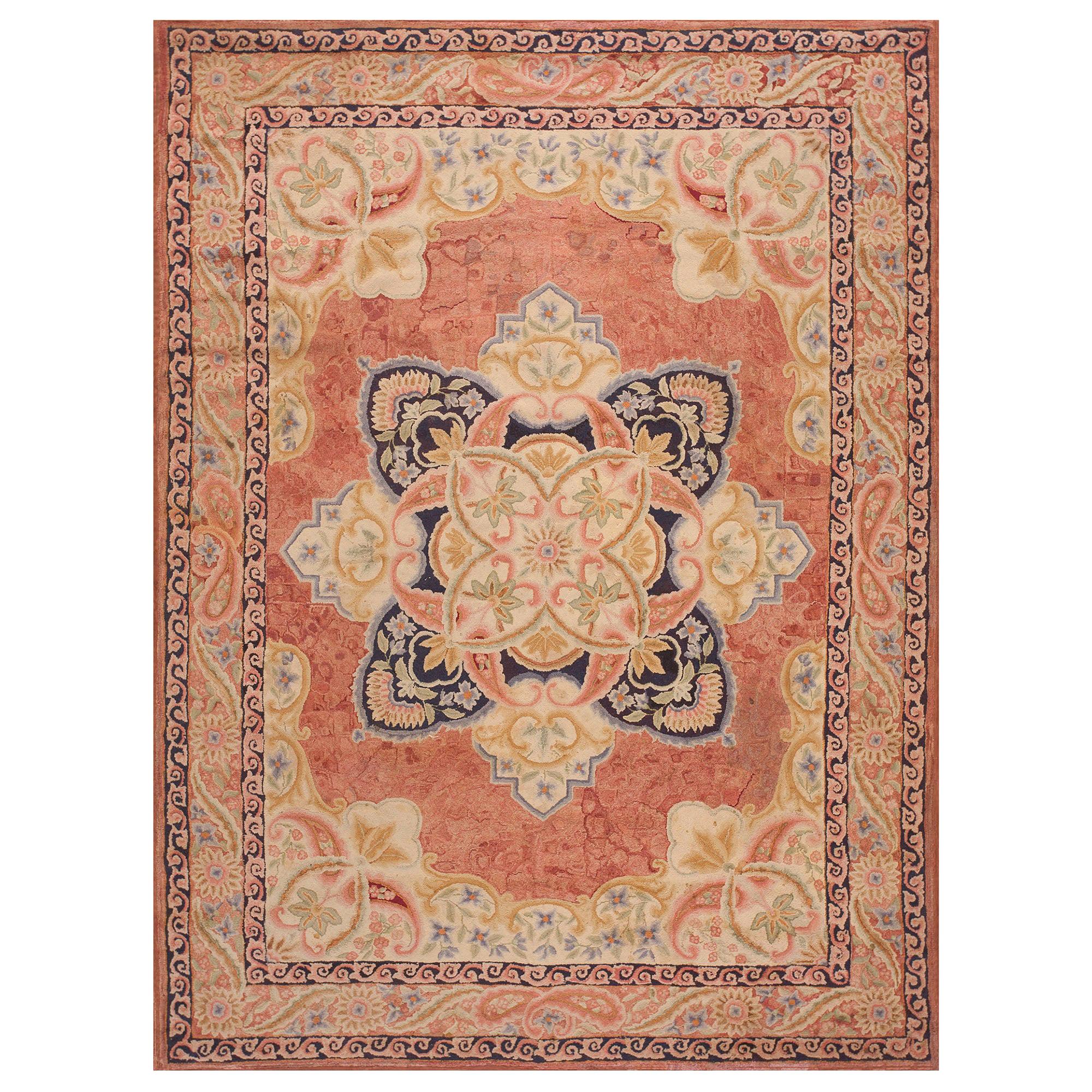 Tapis à capuche américain ancien