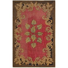 Tapis à capuche américain ancien