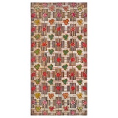 Early 20th Century American Hooked Rug ( 5'10" x 11'10" - 178 x 360 )