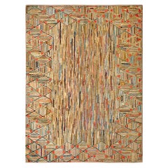 Antique American Hooked Rug