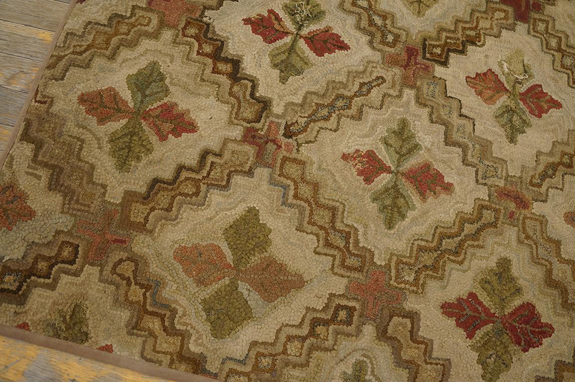Antique American Hooked Rug Rugs For Sale 1