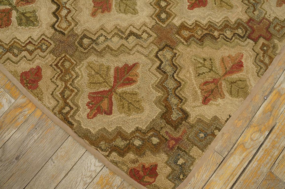 Antique American Hooked Rug Rugs For Sale 2